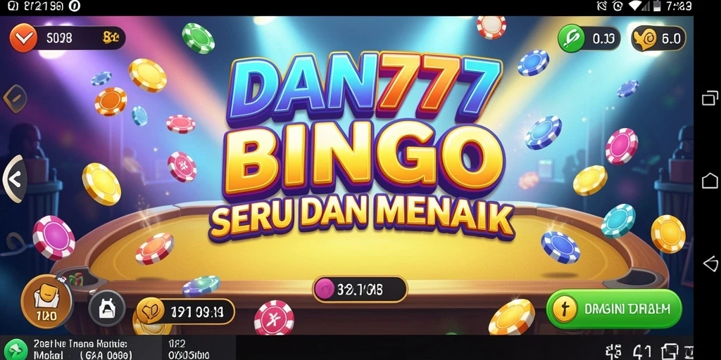 Tampilan gameplay Bingo yang menarik di DAN777, nikmati serunya permainan.