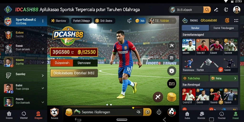 Tampilan gameplay taruhan olahraga IDCASH88 yang menarik.