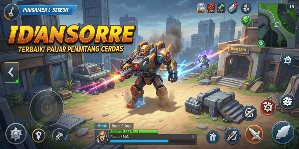 Tampilan gameplay yang mendebarkan dalam IDNSCORE dengan strategi yang mendetail.