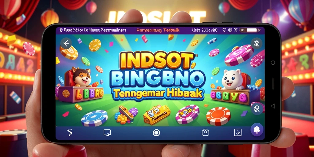 Tampilan menarik gameplay Bingo di INDSLOT.