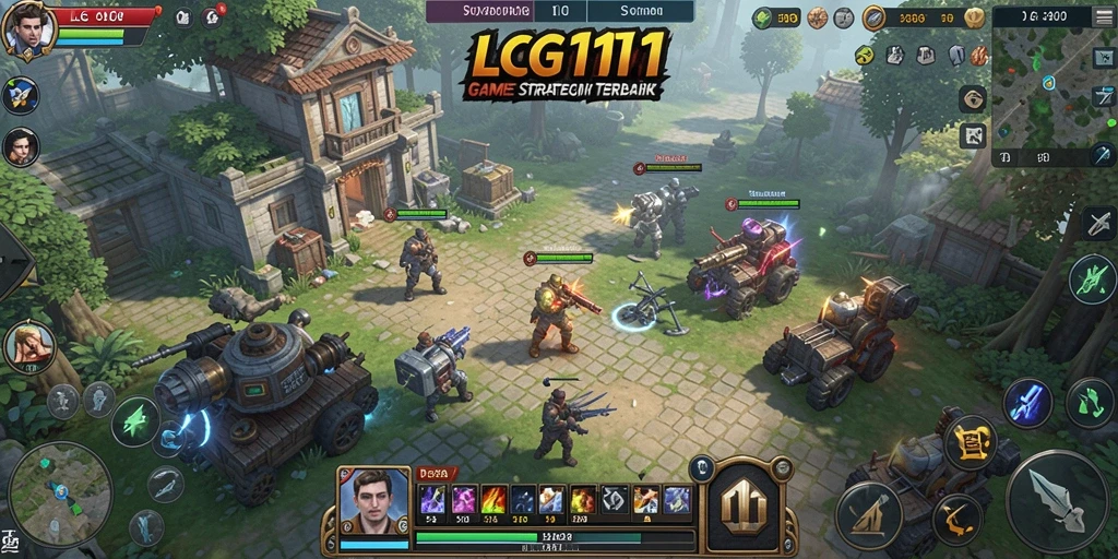 Tampilan gameplay LG111 yang menegangkan dan strategis.