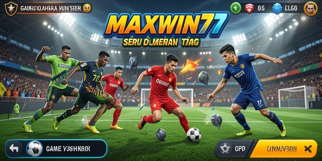 Tampilan gameplay MAXWIN77 yang seru dan menengangkan.