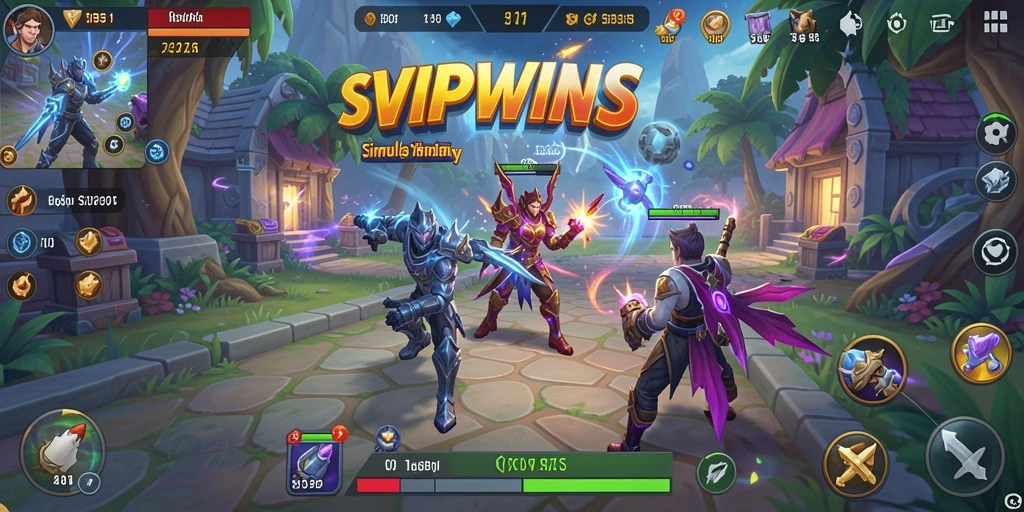 Tampilan gameplay menarik dari SVIPWINS yang menyajikan simulasi nyata.